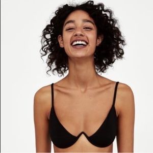 NWT Zara Bikini Top